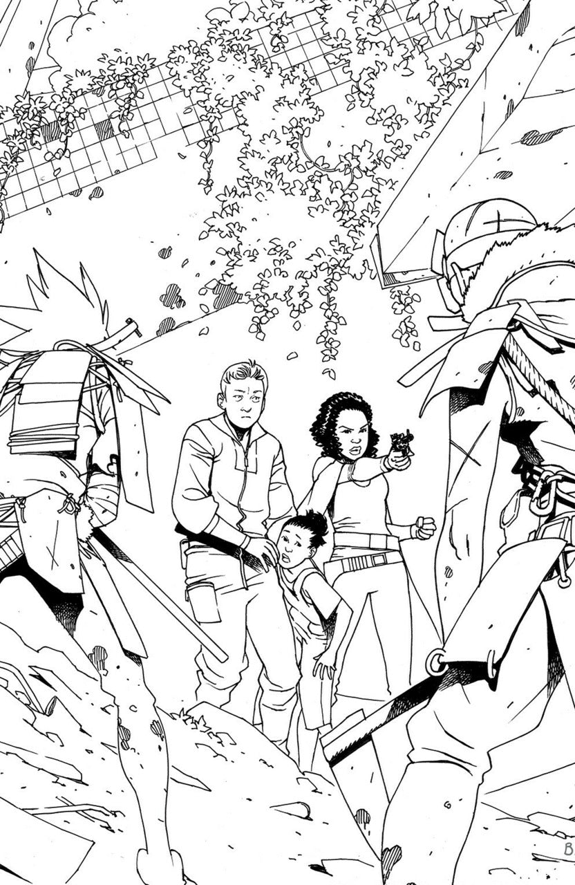 Firefly (2018) #30 Bengal 1:10 B&W Virgin Variant