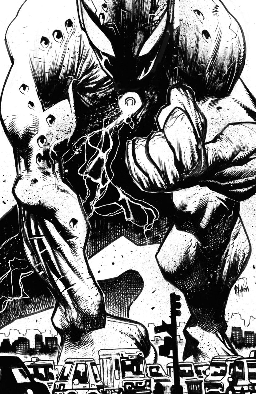 Skybound X (2021) # 1 James Harren 1:10 B&W Virgin Variant