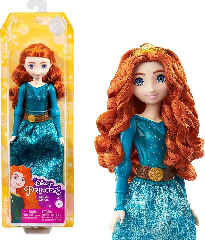 Mattel Disney Princess Toys Merida Fashion Doll Inspired by the Movie Brave