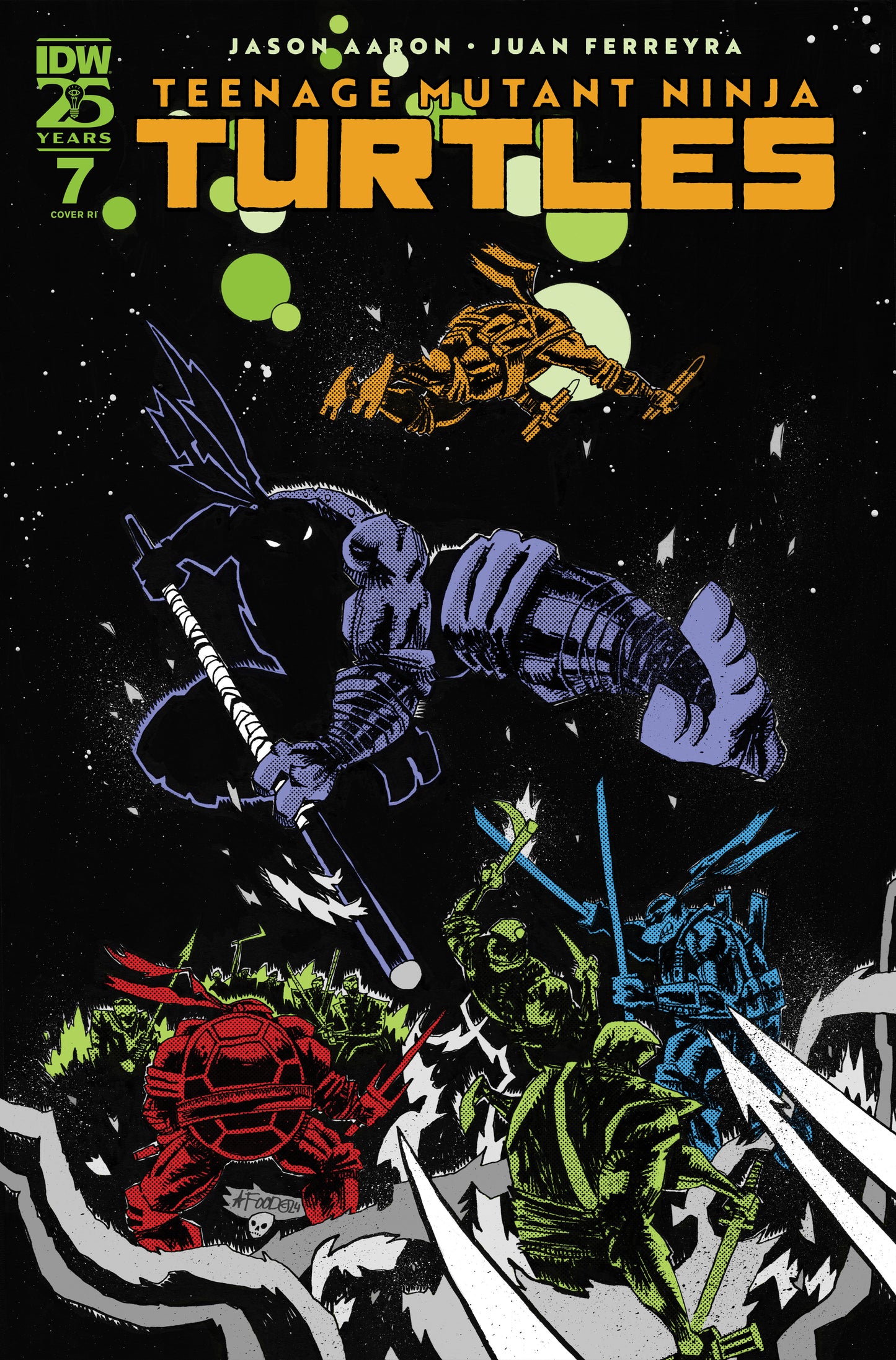 Teenage Mutant Ninja Turtles (2024) # 7 Variant RI 1:50 Mahfood