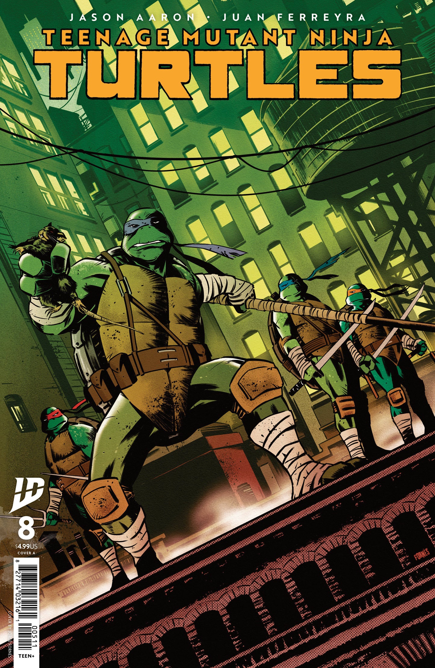 Teenage Mutant Ninja Turtles (2024) # 8 Cover A Fornes