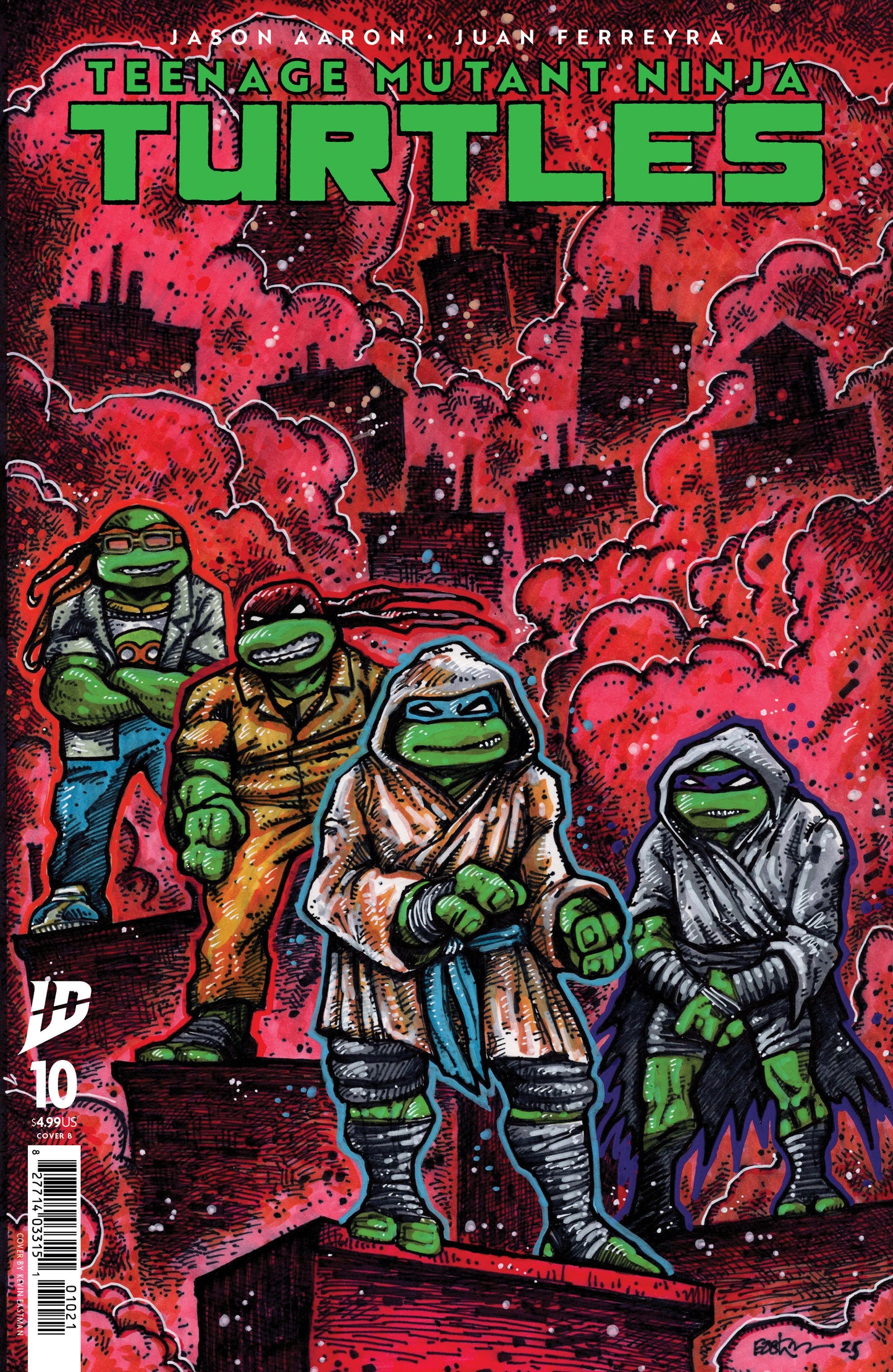 Teenage Mutant Ninja Turtles (2024) #10 Cover B Eastman
