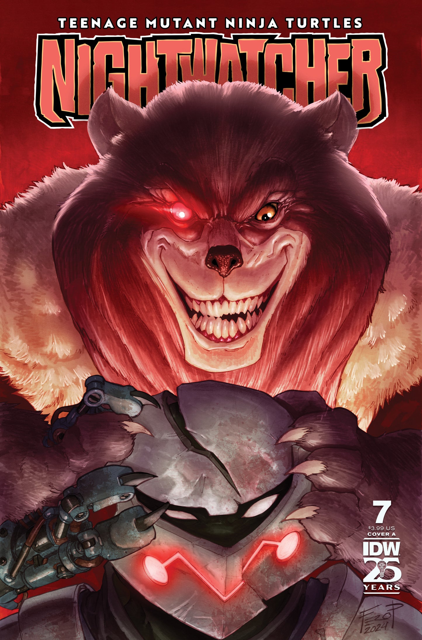 Teenage Mutant Ninja Turtles: Nightwatcher (20224) #7 Cover A Pe