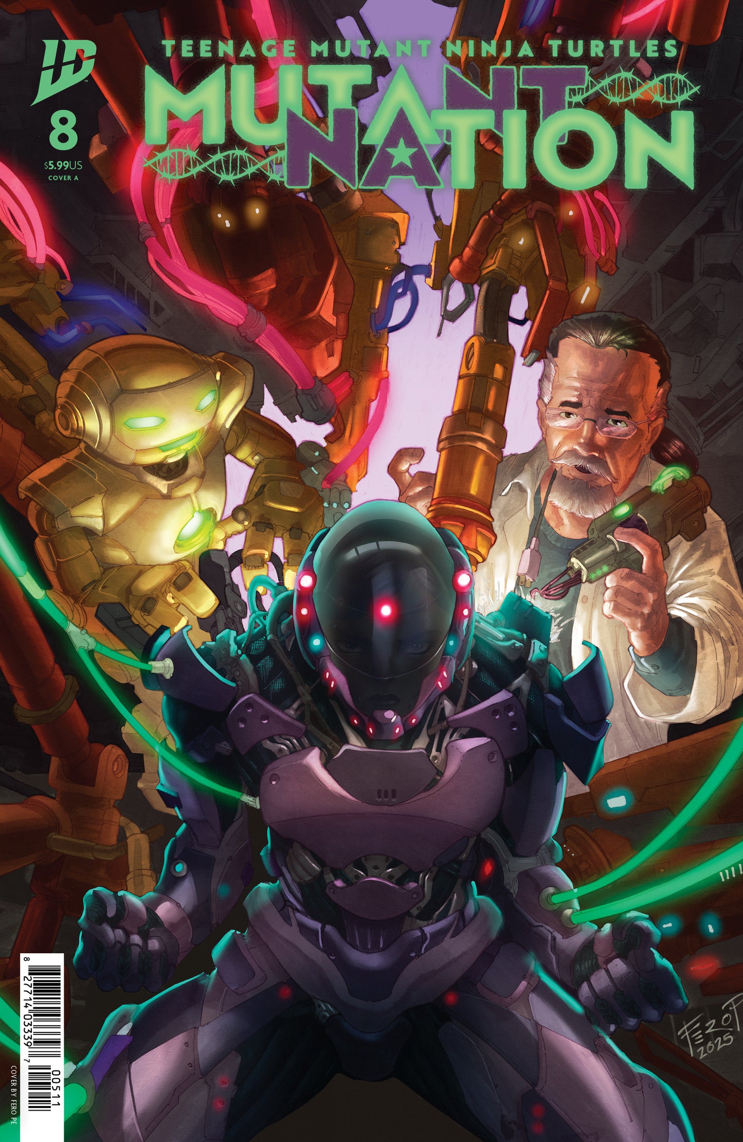 Teenage Mutant Ninja Turtles: Mutant Nation (2024) #8 Cover A Pe