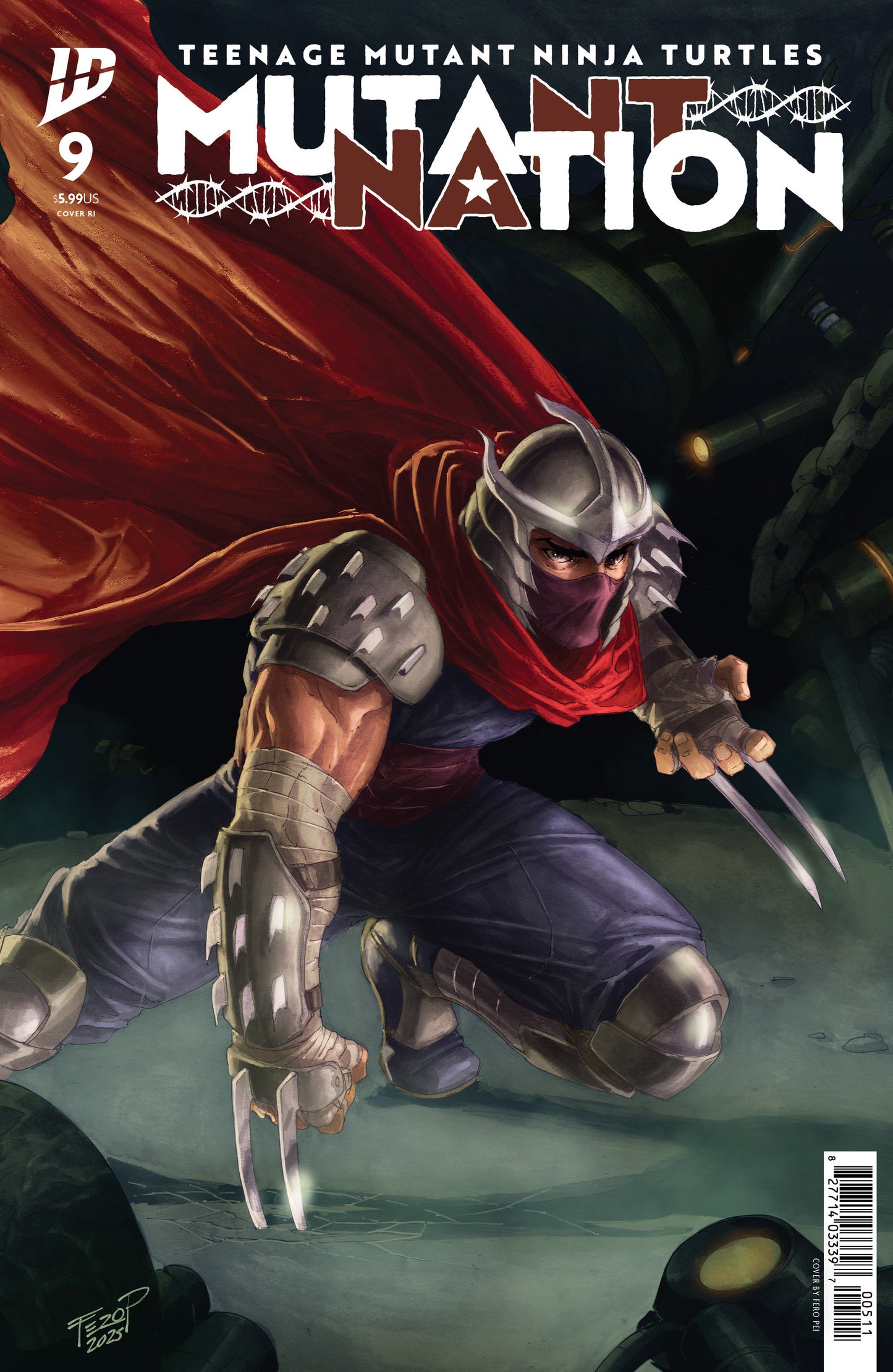 Teenage Mutant Ninja Turtles: Mutant Nation #9 Pe 1:10 Variant