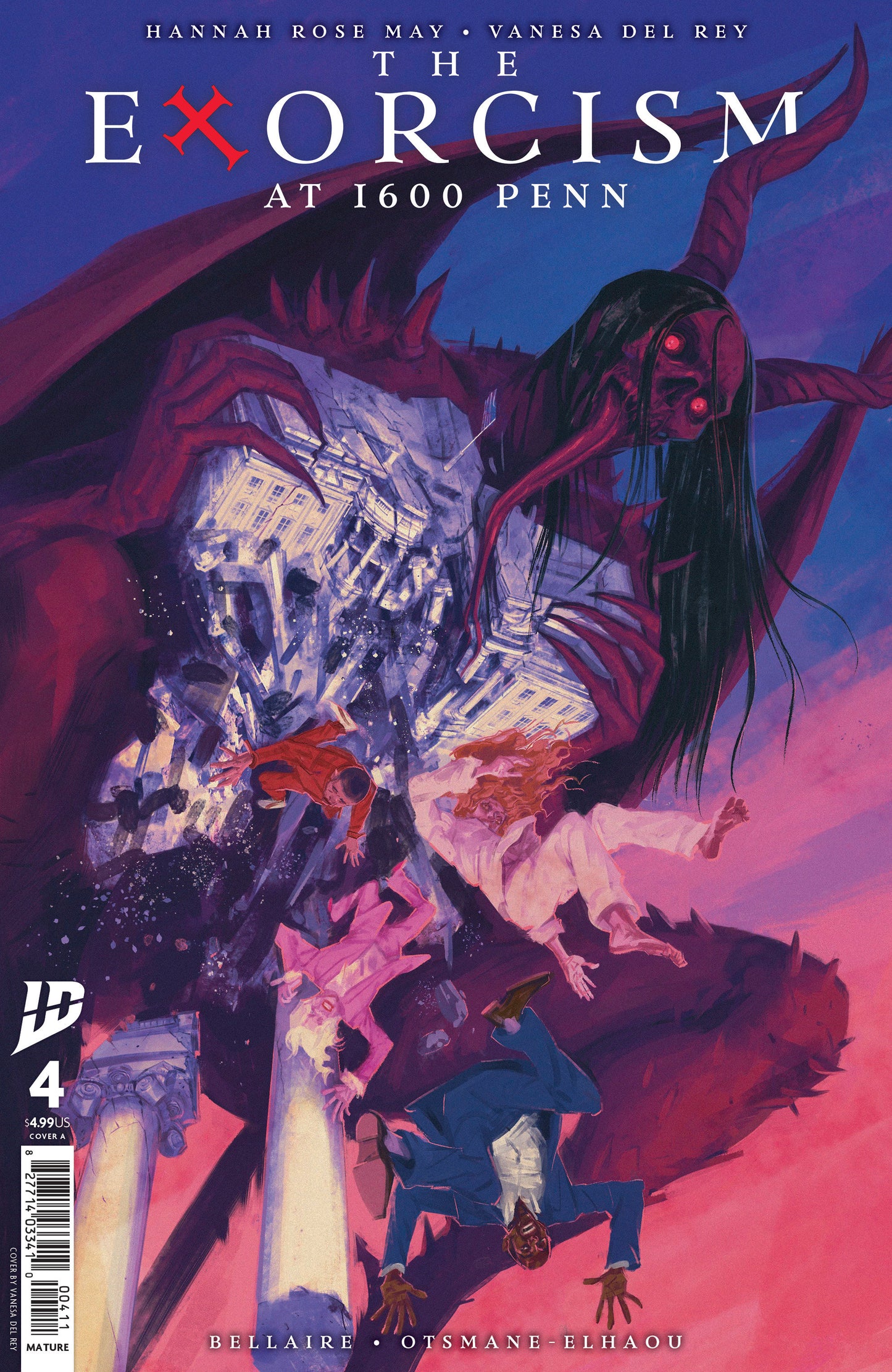 Exorcism At 1600 Penn (2024) #4 Cover A Del Rey
