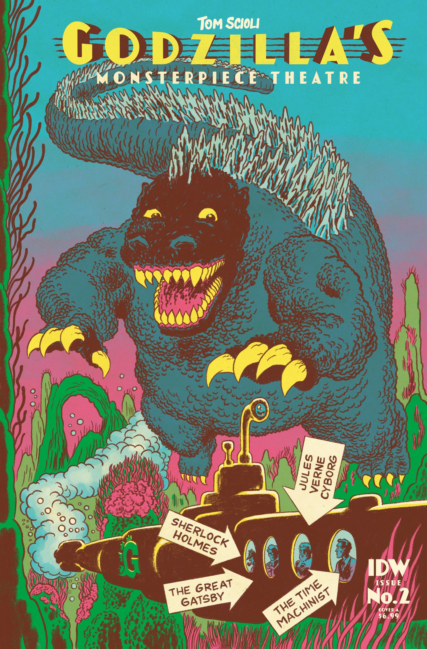 Godzilla’s Monsterpiece Theatre (2024) #2 Cover A Scioli