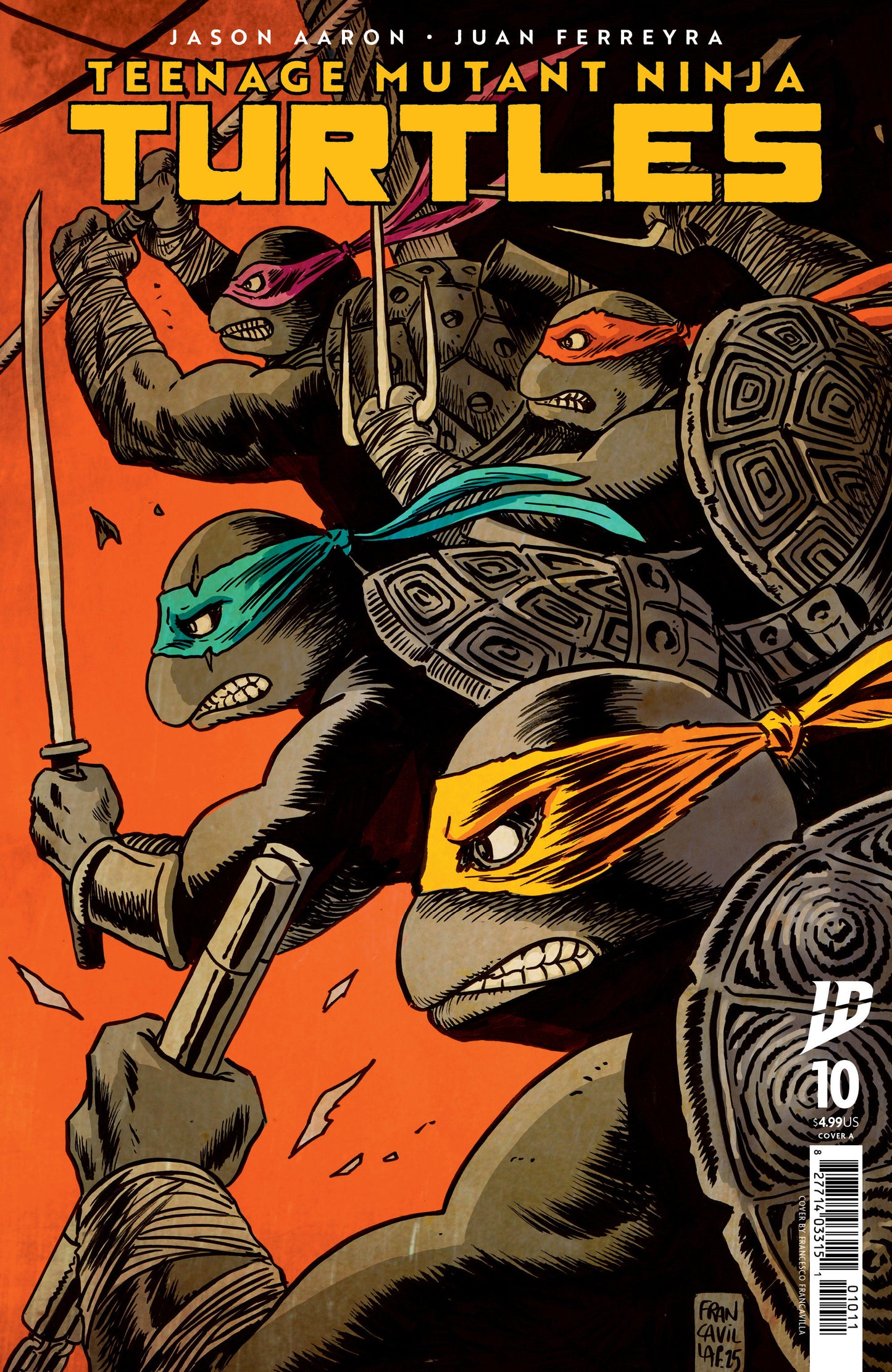 Teenage Mutant Ninja Turtles (2024) #10 Cover D Francavilla