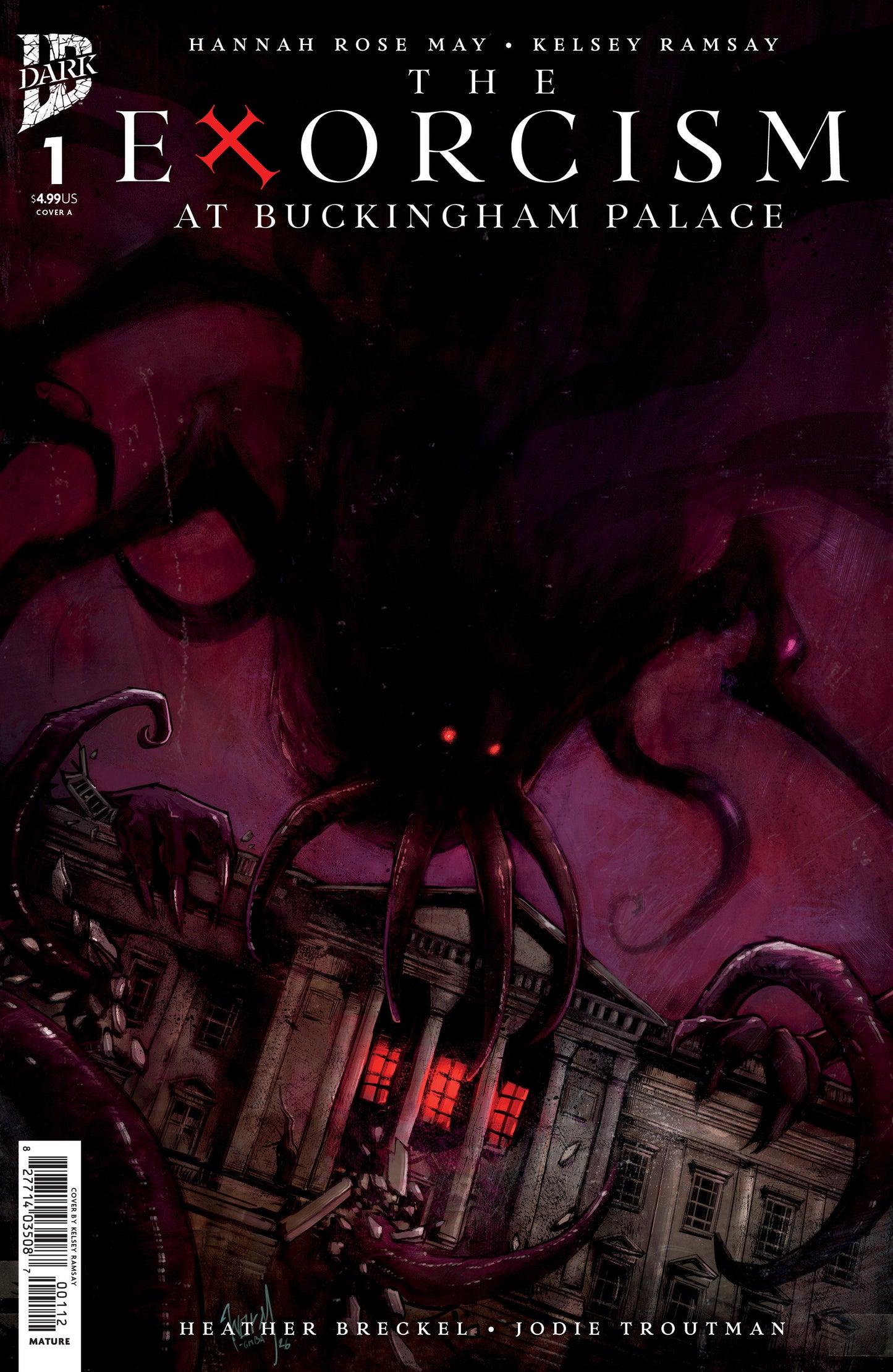 Exorcism At Buckingham Palace #1 (2nd Print) Cover A (Damien Worm)
