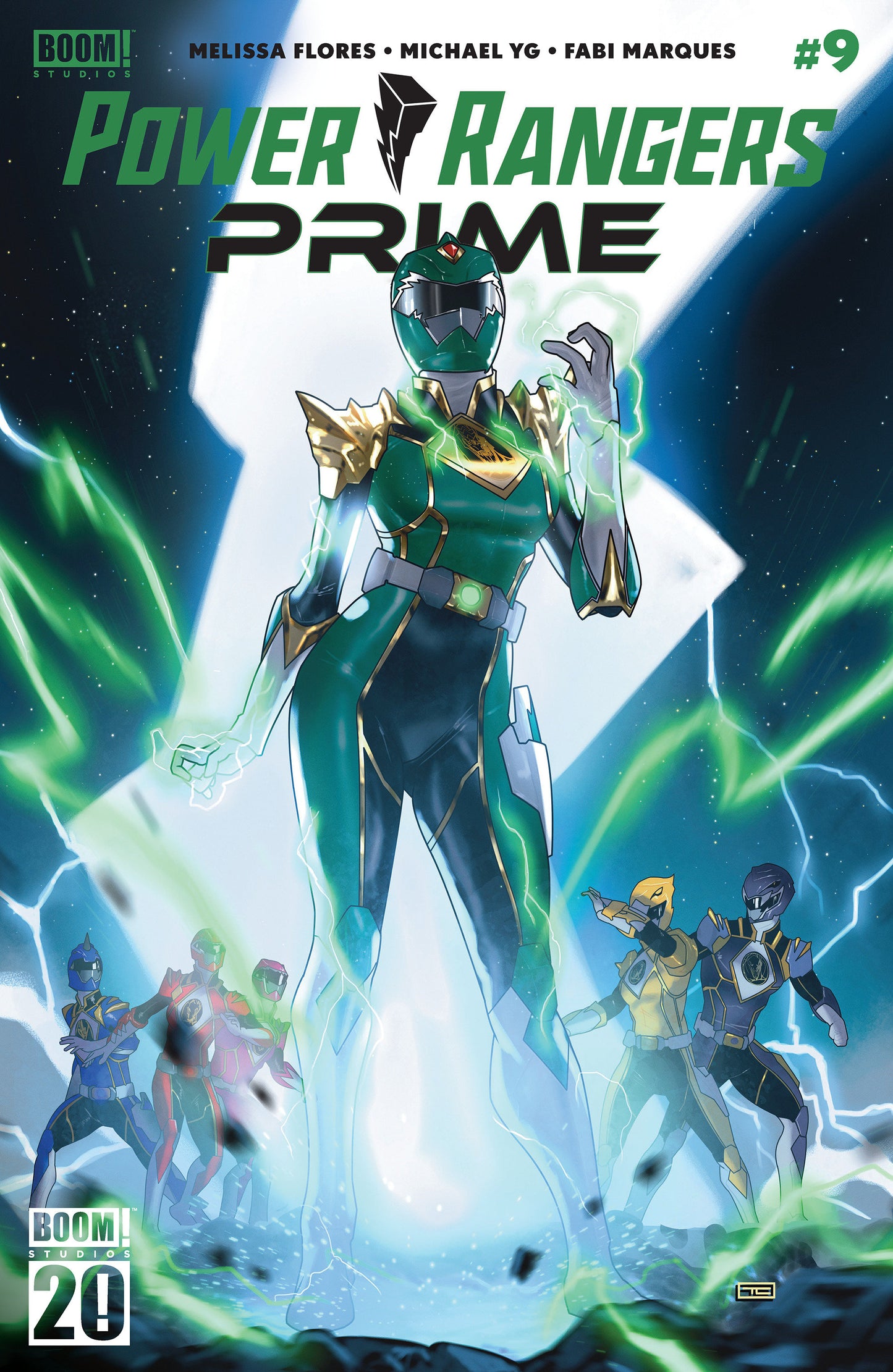 Power Rangers Prime (2024) #9 Cover A Clarke