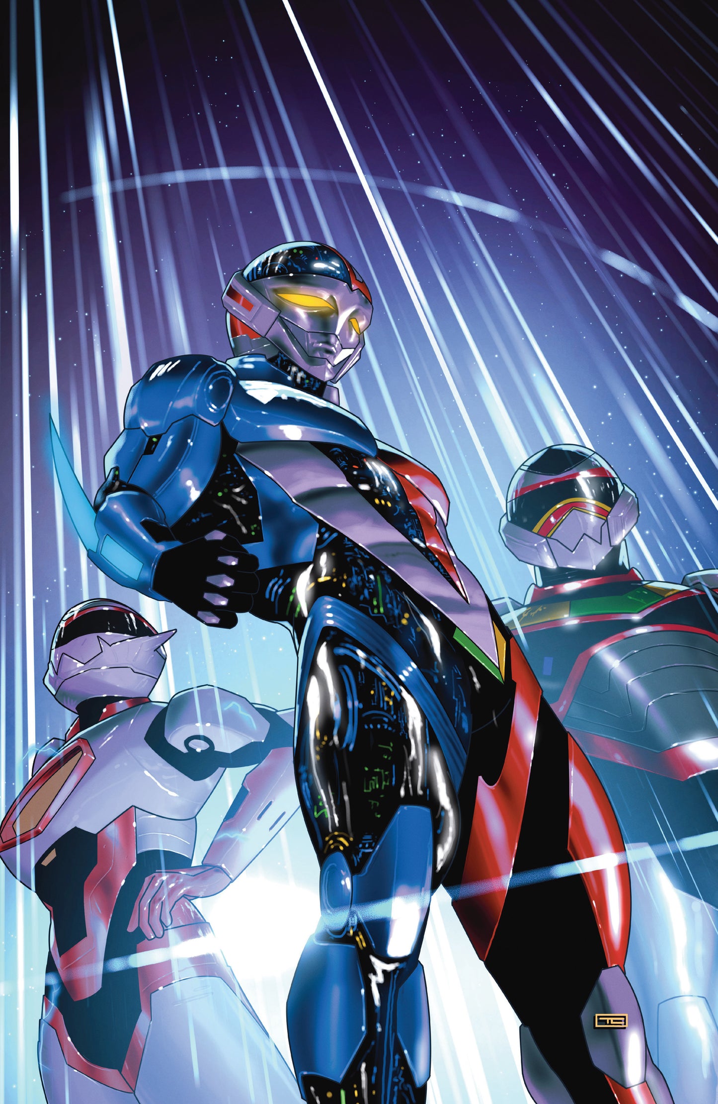 VR Troopers (2025) #1 Cover G Clarke 1:10 Virgin Variant