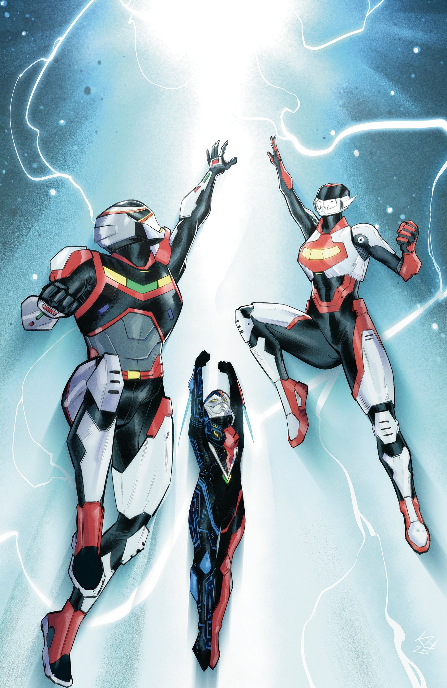 VR Troopers (2025) #4 Cover J Huset 1:5 Virgin Variant