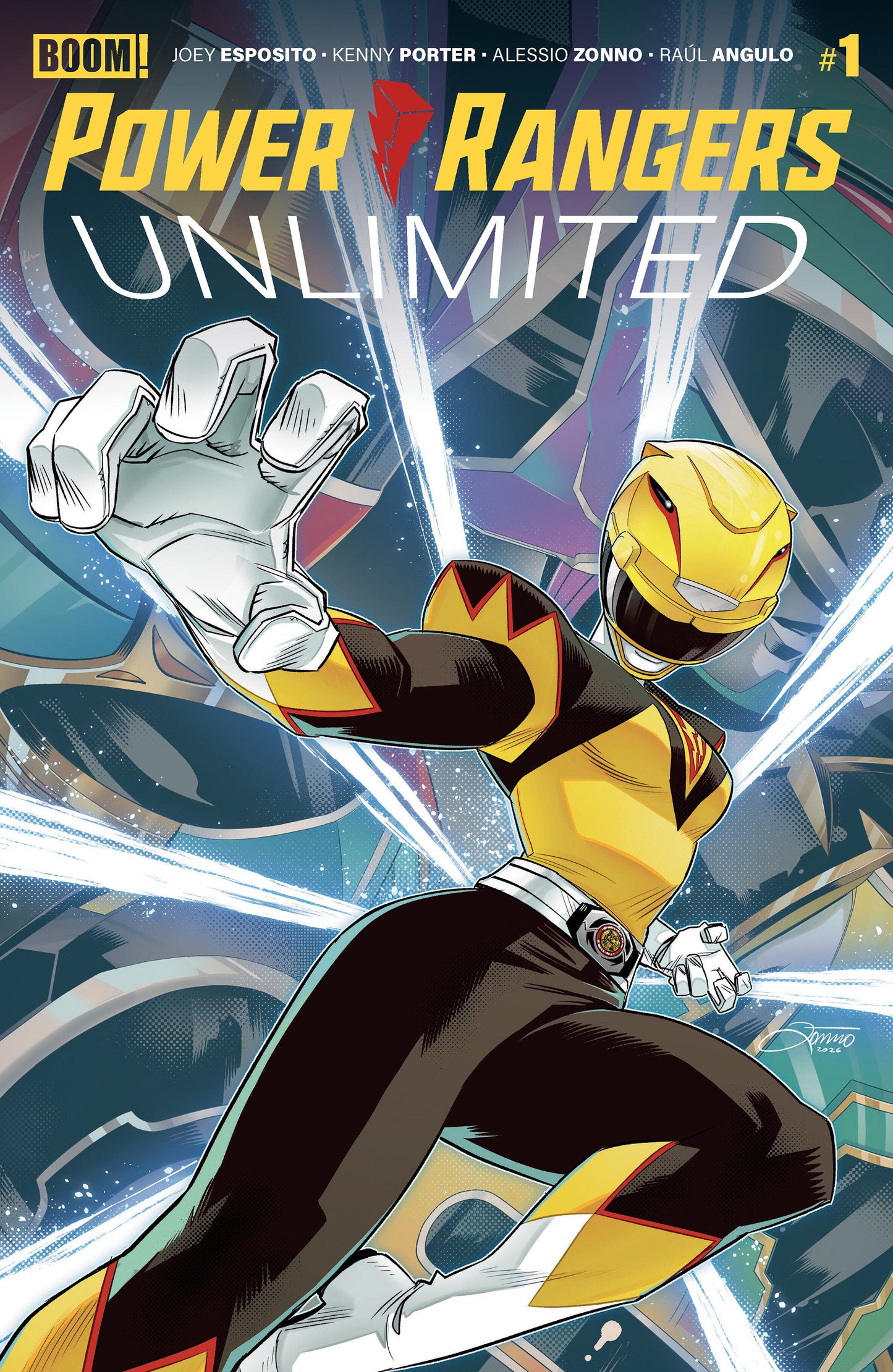 Power Rangers Unlimited #1 Zb (2nd Print) (Dressed, Zonno)