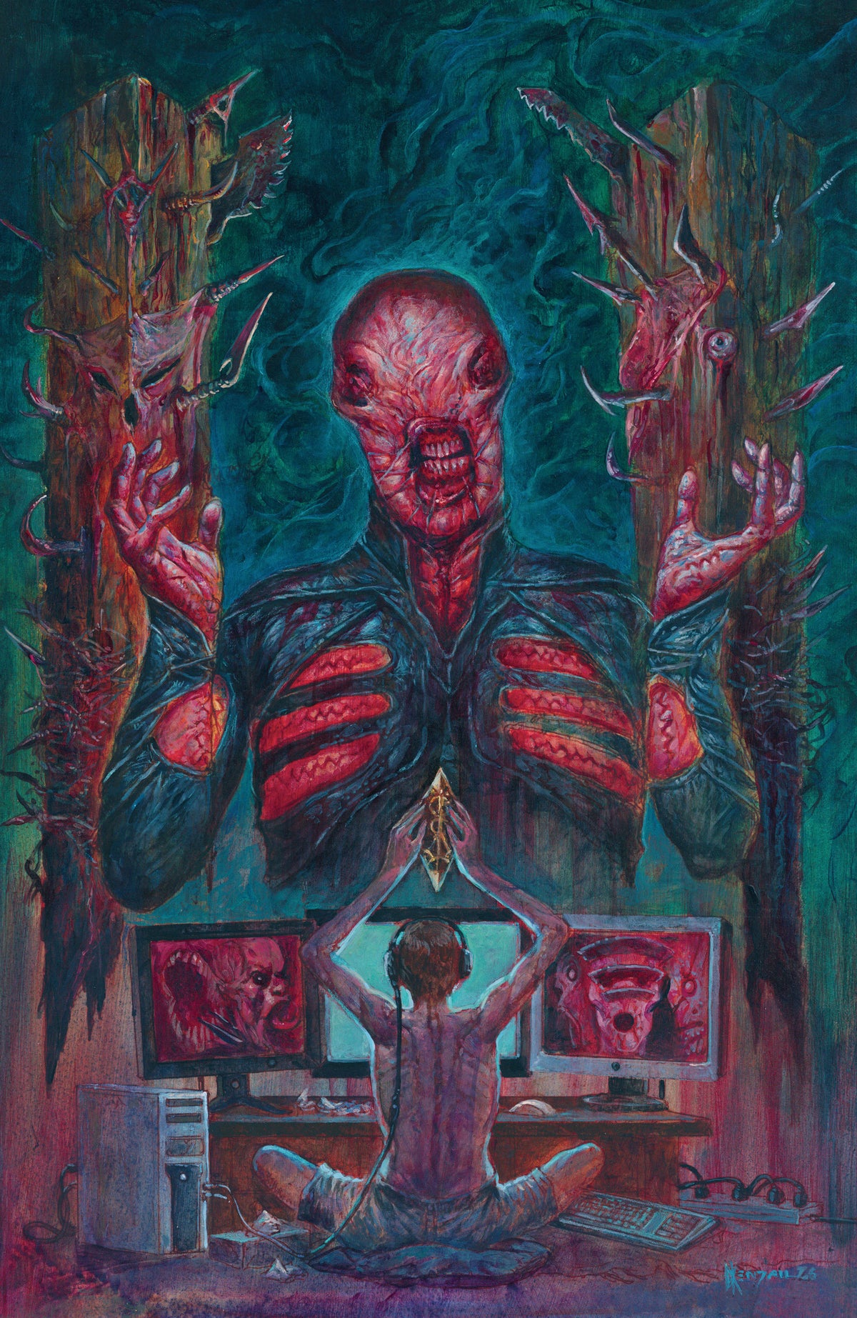 Hellraiser: Resurrections The Onanistic Ritual #1 F Unlimited Variant (Full Art, Kendall)