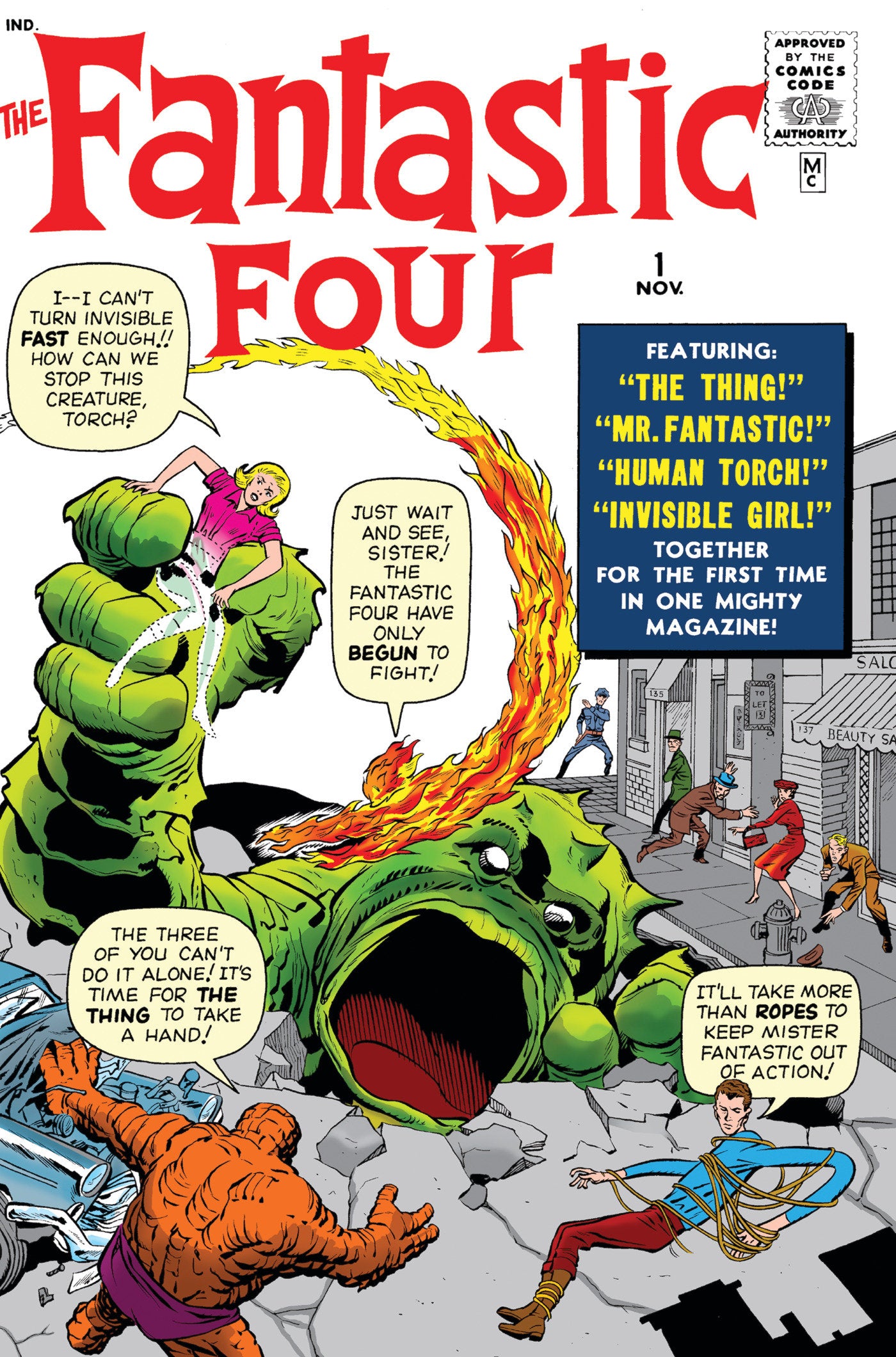 Fantastic Four Omnibus Vol 01 Jack Kirby Cover