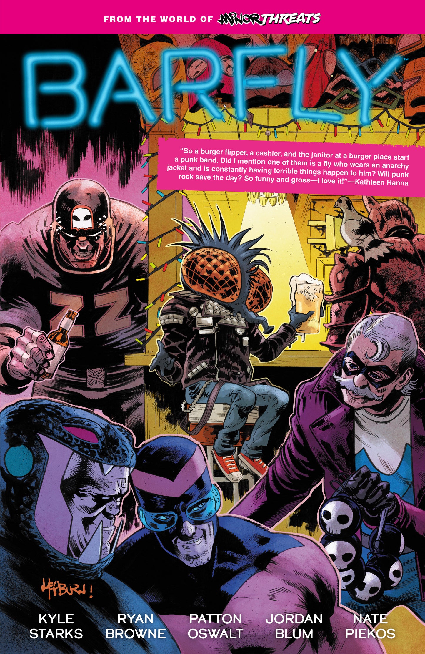 From the World Of Minor Threats: Barfly TPB