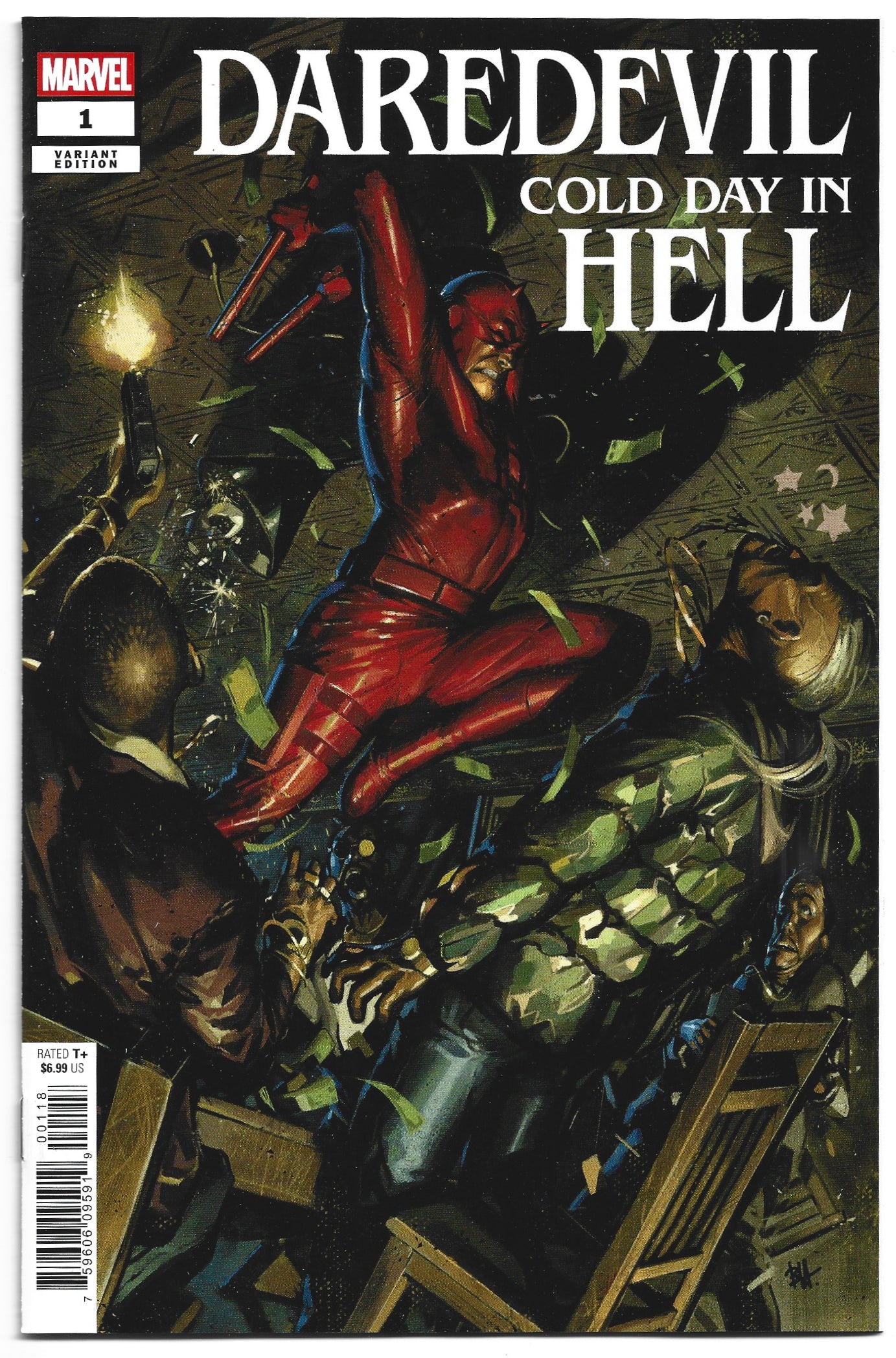 Daredevil: Cold Day In Hell (2025) #1 Ben Harvey 1:25 Variant