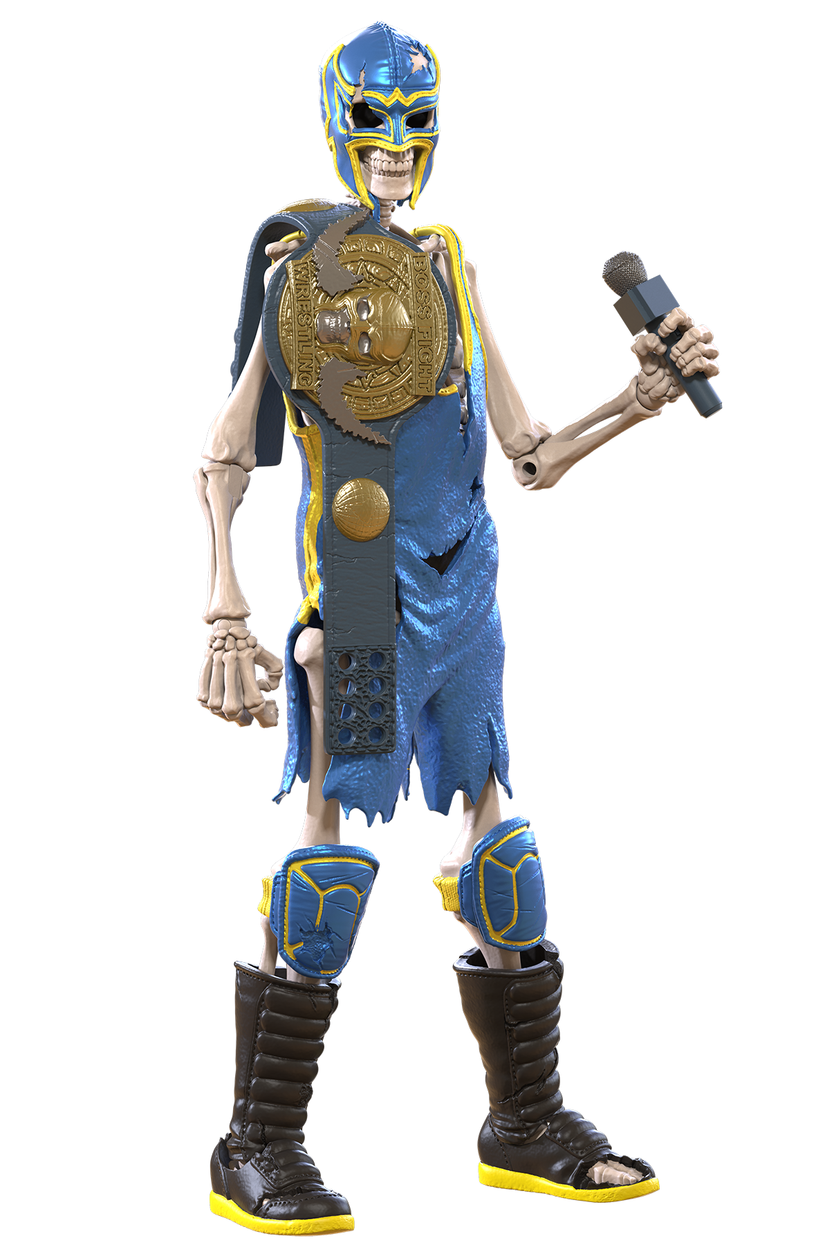 Epic H.A.C.K.S. Action Figure: Bonesault