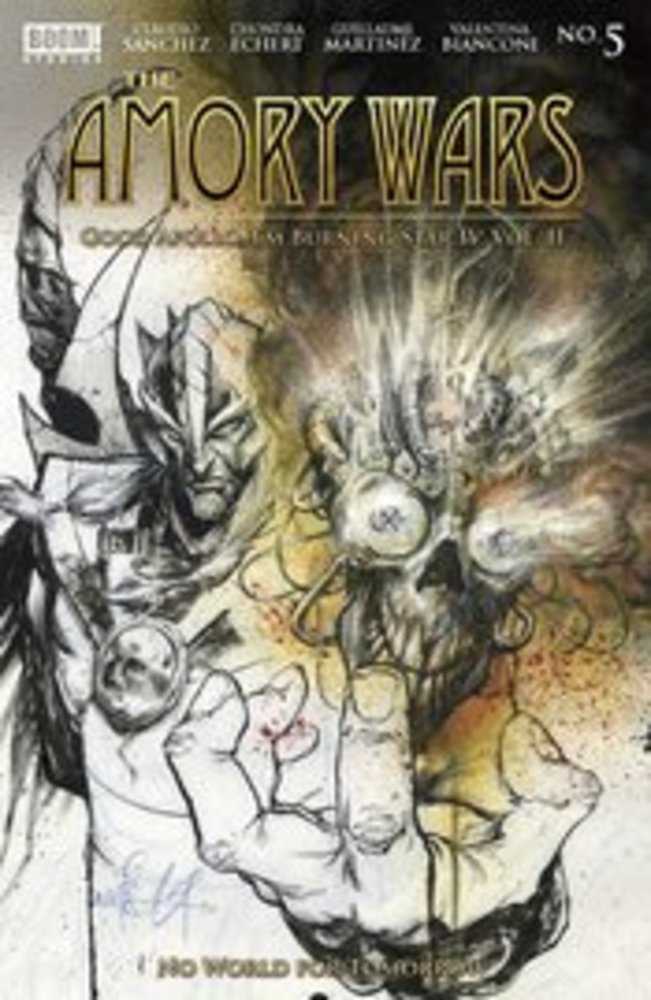 Amory Wars: No World For Tomorrow (2024) # 5 (of 12) Cover B Wayshak (Mature)