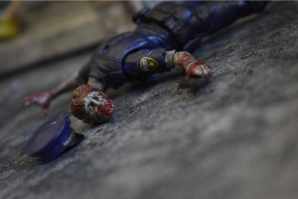 Vitruvian H.A.C.K.S. Action Figure: Series Z - OFFICER ZED