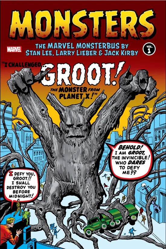 Monsters: The Marvel Monsterbus By Stan Lee, Larry Lieber & Jack Kirby Omnibus Vol 01 HC