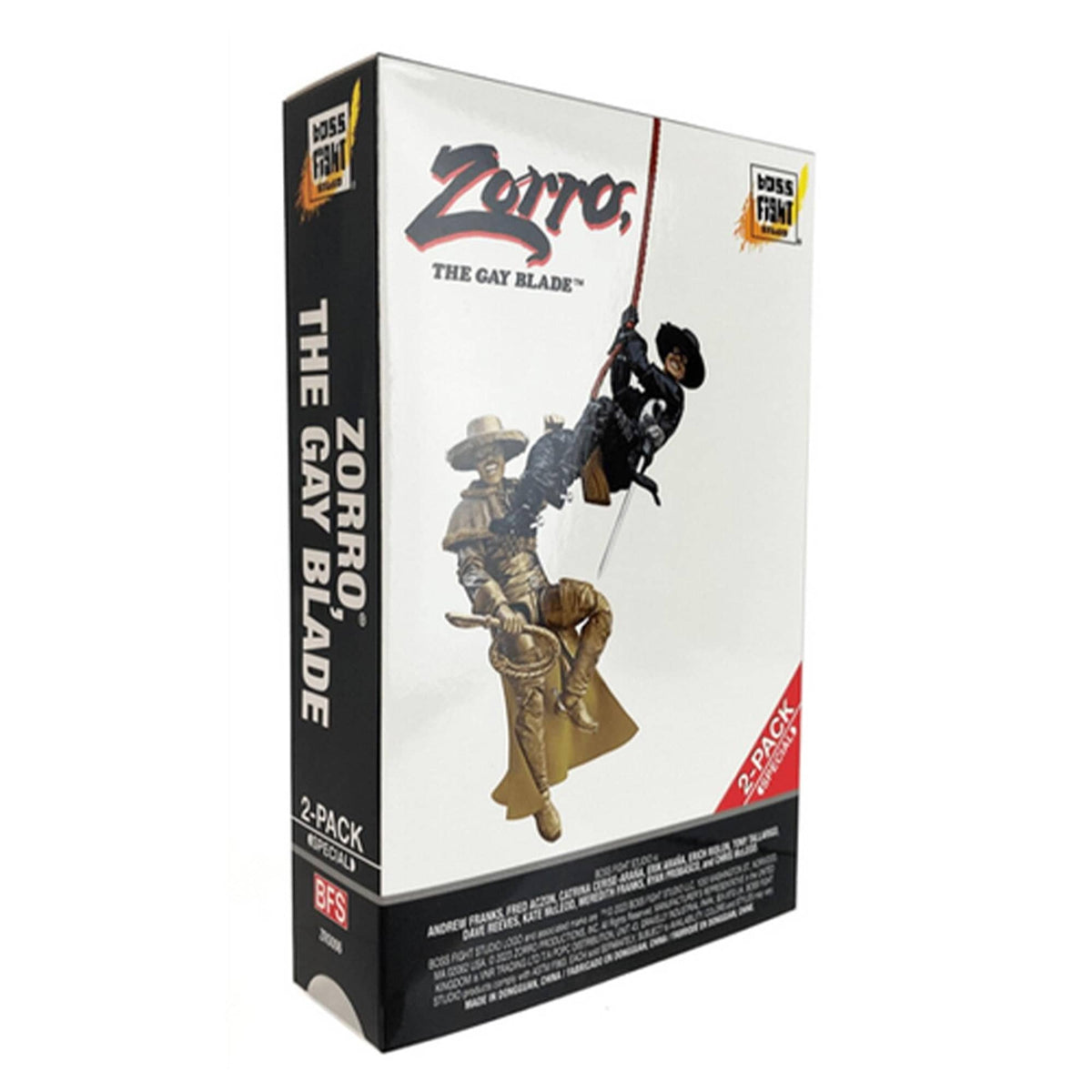 Zorro The Gay Blade Hero H.A.C.K.S. Action Figure 2-Pack