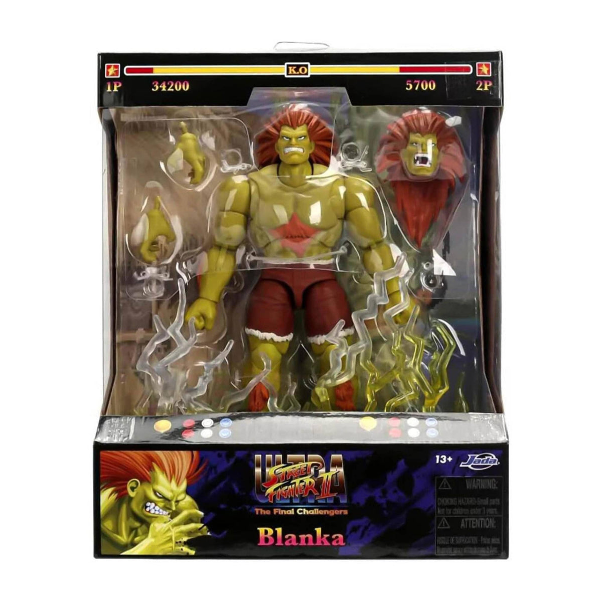 Street Fighter II Blanka 1:12 Scale Action Figure
