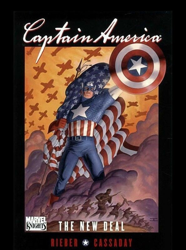 Captain America New Deal Premiere Hardcover