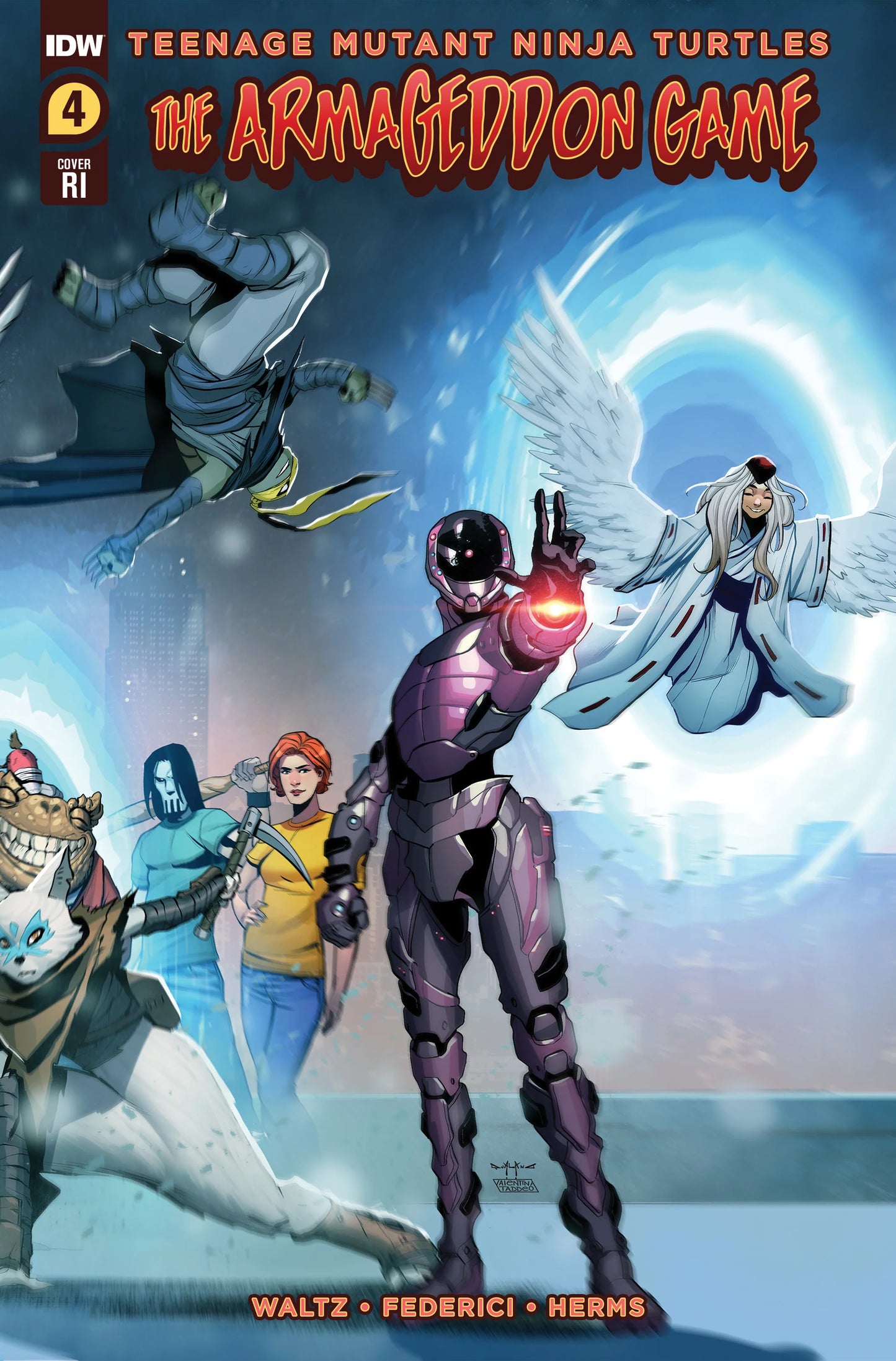 Teenage Mutant Ninja Turtles: The Armageddon Game (2022) #4 1:10 Variant