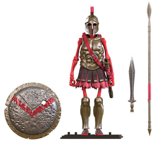 Epic H.A.C.K.S. Action Figure: Spartan Warrior Skeleton