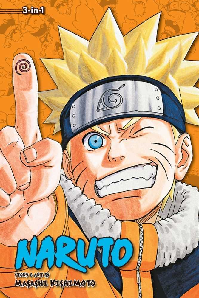 Naruto 3-in-1 Edition TPB Volume 08 (Collects Vol 22, 23, 24)