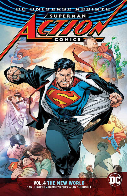 Action Comics [Rebirth] Vol 04: The New World TPB