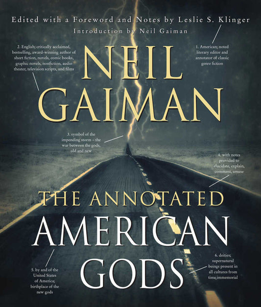 Neil Gaimans Annotated American Gods Hardcover