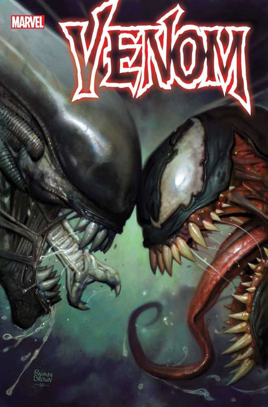 Venom #32 Brown Marvel vs Alien Variant Kib