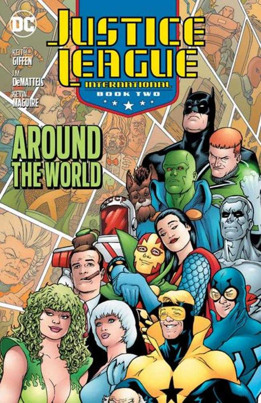 Justice League International Book 02 Around The World TPB