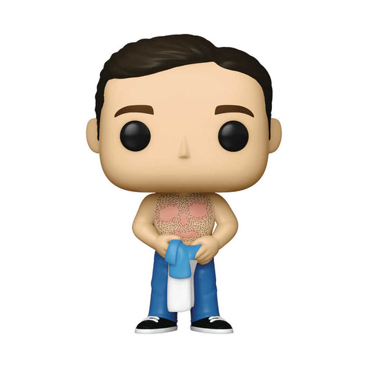 Pop Movies 40 Year Old Virgin Andy Waxed Vinyl Figure