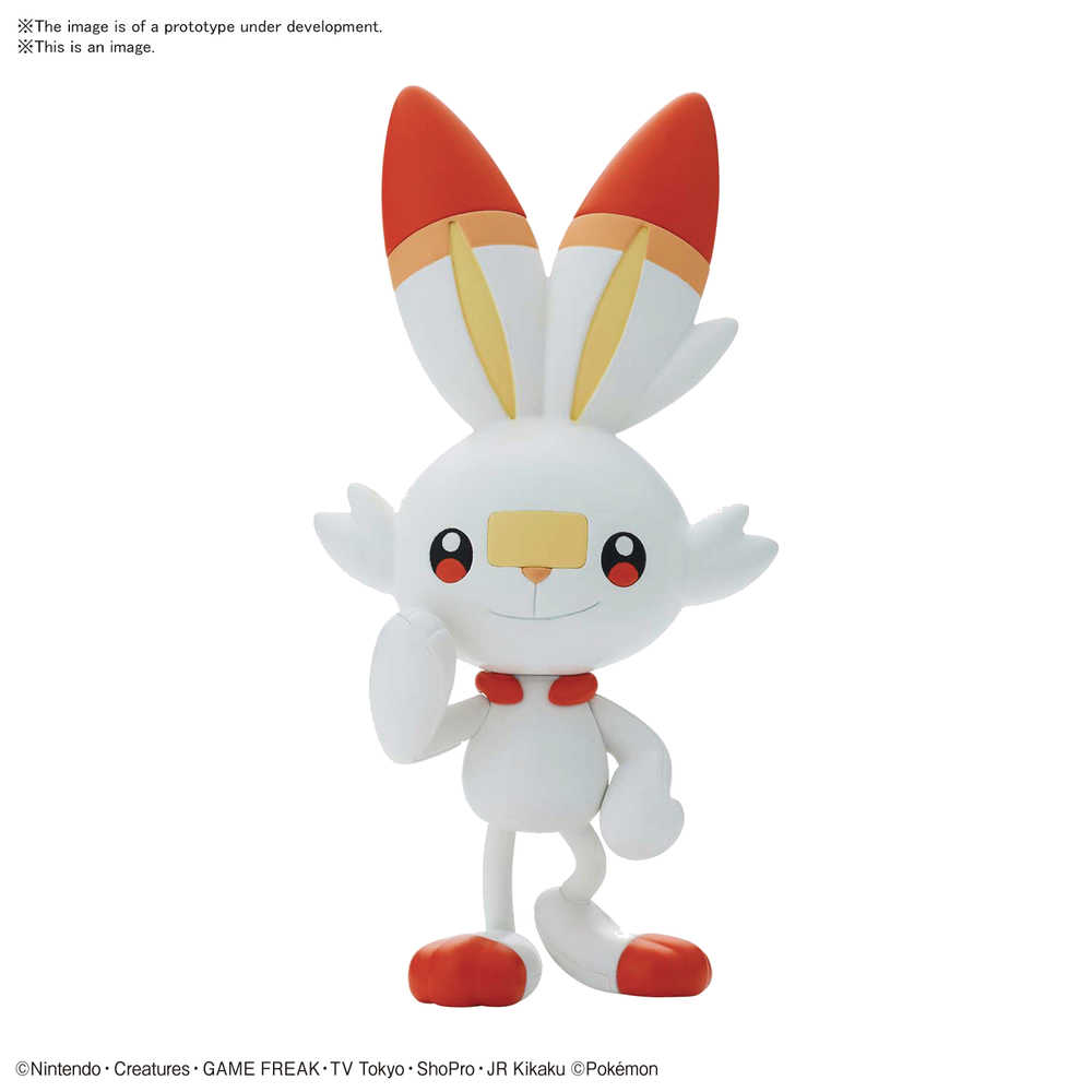 Pokemon 05 Scorbunny Quick Model Kit