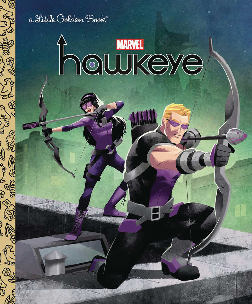 Marvel Hawkeye Little Golden Book