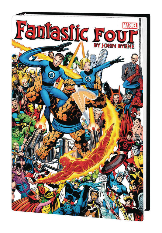 Fantastic Four By Byrne Omnibus Hardcover Volume 01 Anniversary Cover