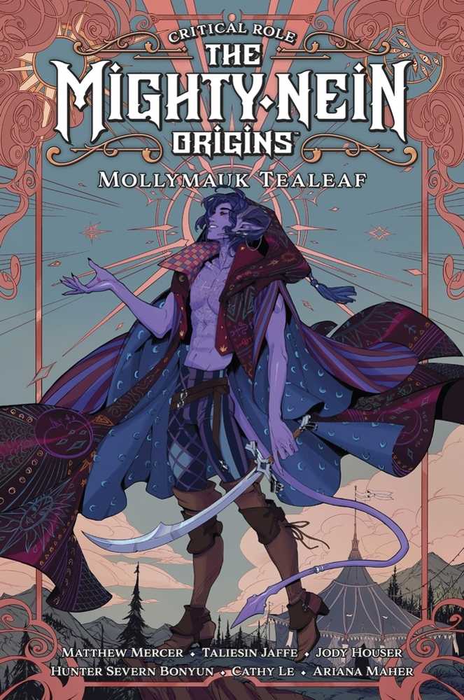 Critical Role Mighty Nein Origins Hardcover Mollymauk Tealeaf