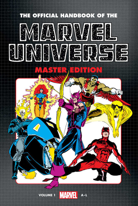 Official Handbook Marvel Universe Master Edition Omnibus Hardcover Volume 01