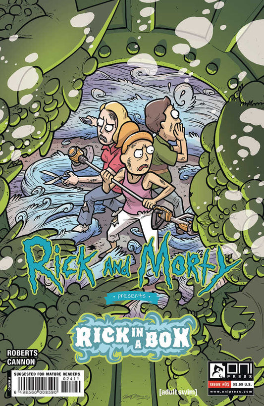 Rick And Morty Presents: Rick In A Box (2023) One-Shot Cover A