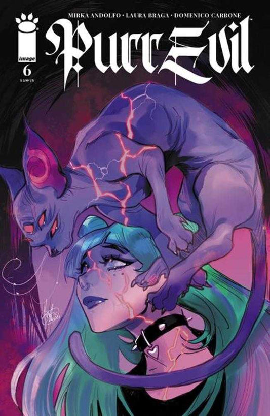 Purr Evil (2023) #6 (of 6) Cover B Mirka Andolfo Variant (Mature)