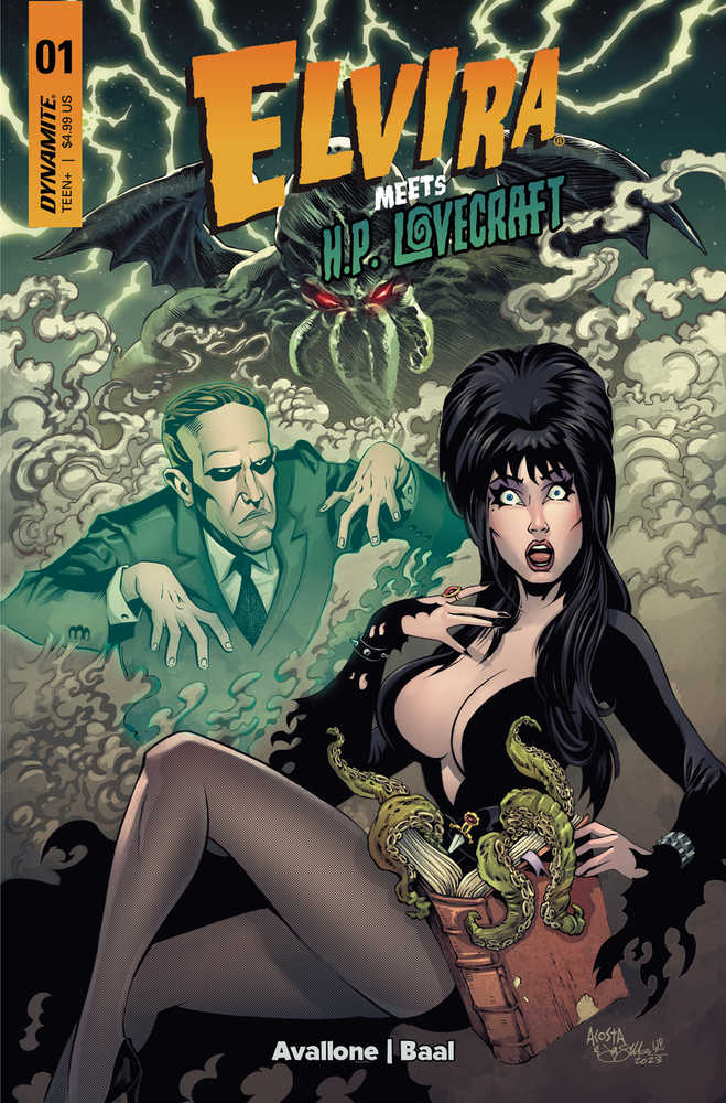 Elvira Meets HP Lovecraft (2024) #1 Cover A