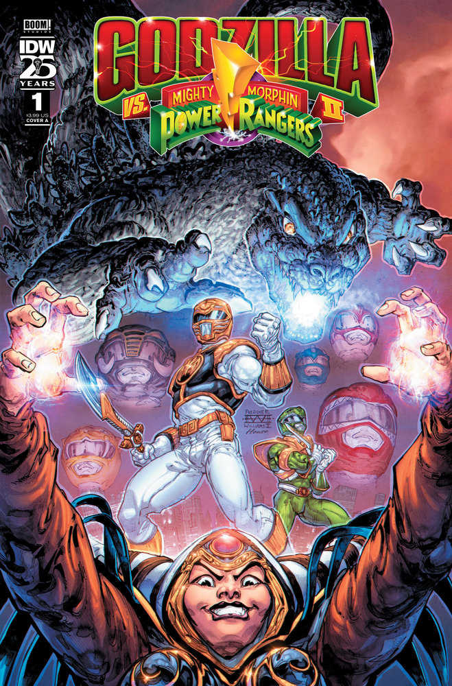 Godzilla vs The Mighty Morphin Power Rangers II (2024) #1 Cover A