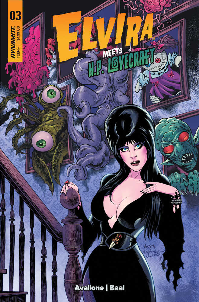 Elvira Meets HP Lovecraft (2024) #3 Cover A