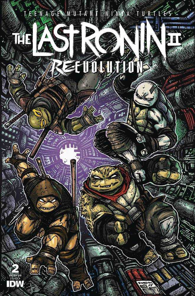 Teenage Mutant Ninja Turtles: The Last Ronin II Re-Evolution (2024) #2 Cover B