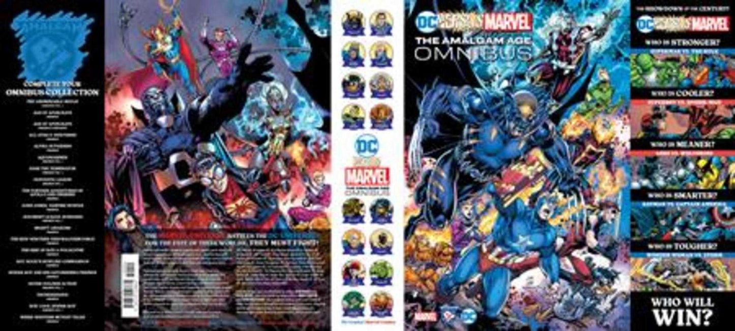 DC Versus Marvel The Amalgam Age Omnibus Hardcover Direct Market Exclusive Jim Lee & Scott Williams Wraparound Variant