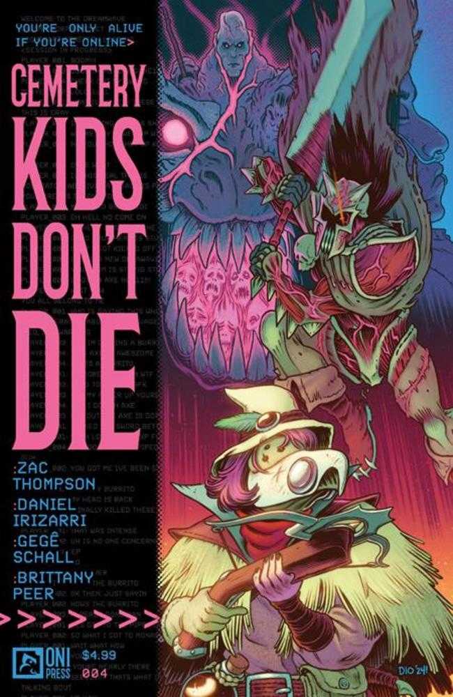 Cemetery Kids Dont Die (2024) #4 (Of 4) Cover A