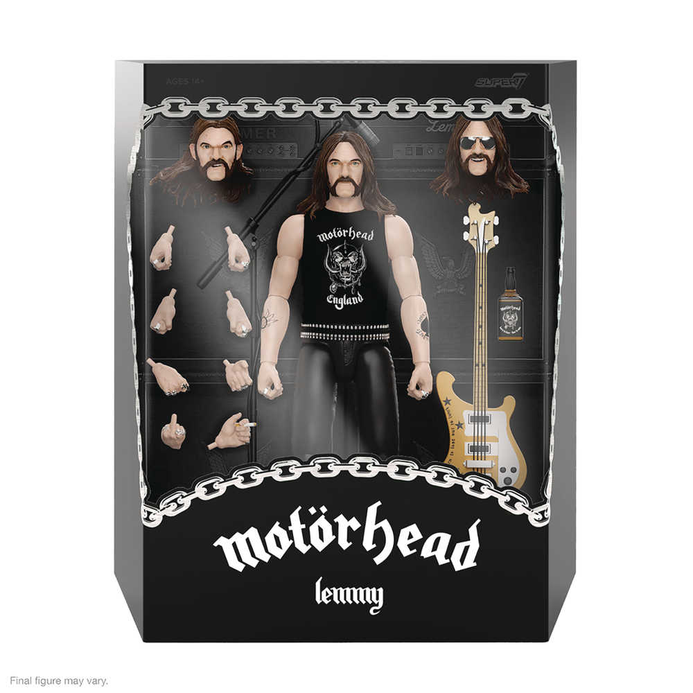 Motorhead Ultimates W1 Lemmy Action Figure